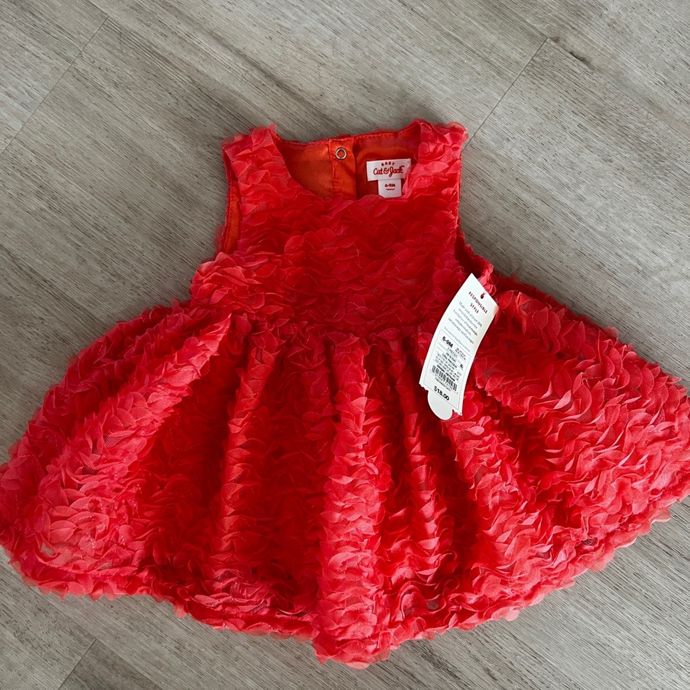 Cat & Jack dress! Super cute! Perfect for Easter! 6-9 mont baby girl!
